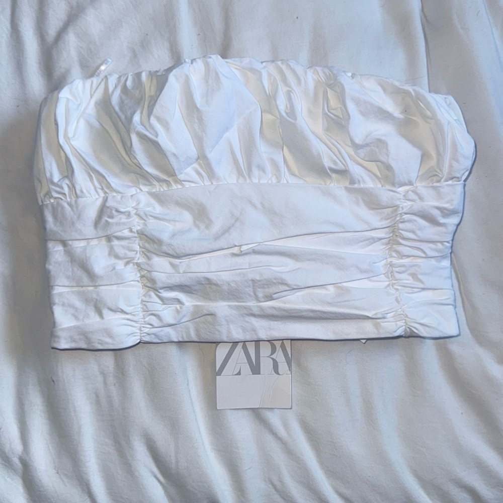 White Zara bandeau